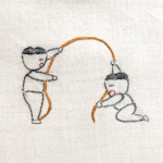 「マサエの月刊刺繍通信」マサエ