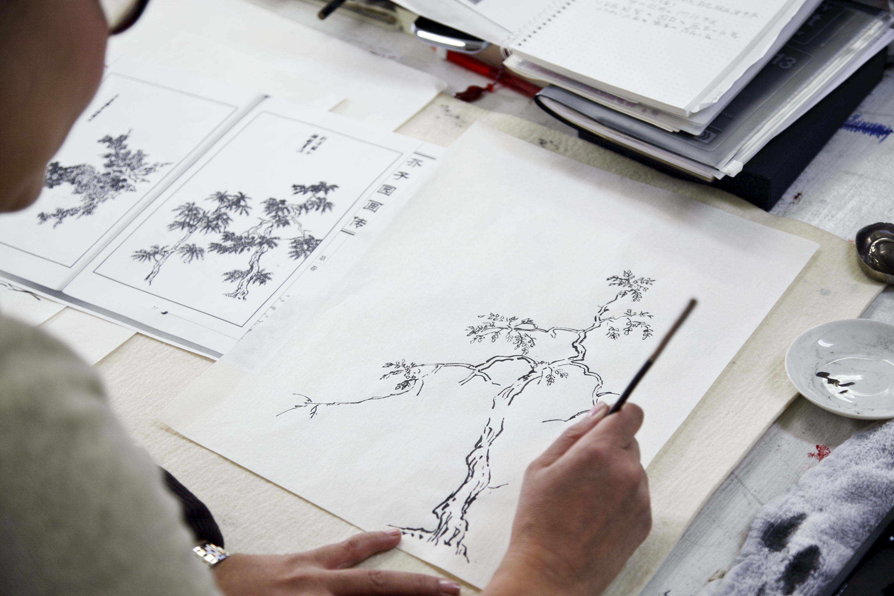 絵画講座「超・日本画ゼミ（実践と探求）」講師：間島秀徳＋小金沢智＋