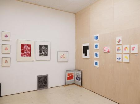 版画講座「リトグラフ（石版画）工房」講師：佐々木良枝＋増山吉明